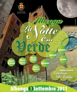 Notte Verde Edizione 2011 - Sabato 3 Settembre “Ad Albenga la Notte è…Verde” foto 
