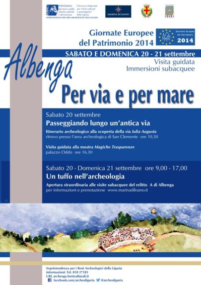 Giornate Europee del Patrimonio ad Albenga